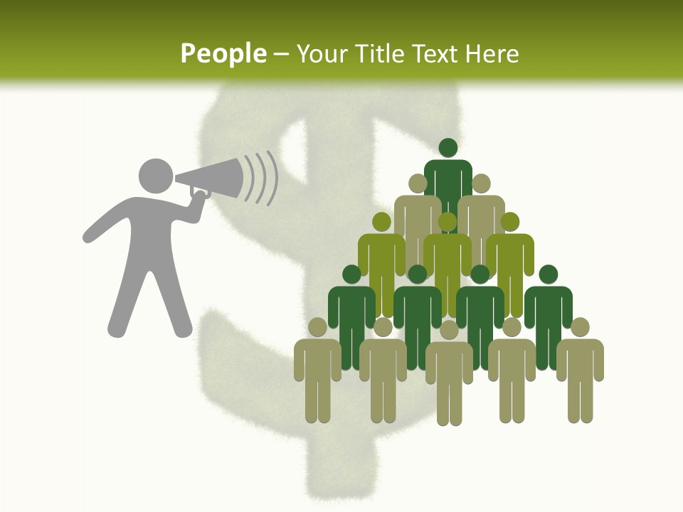 Campaign Slogan Ecological PowerPoint Template