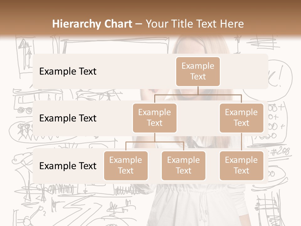 Sign Marker Businessman PowerPoint Template