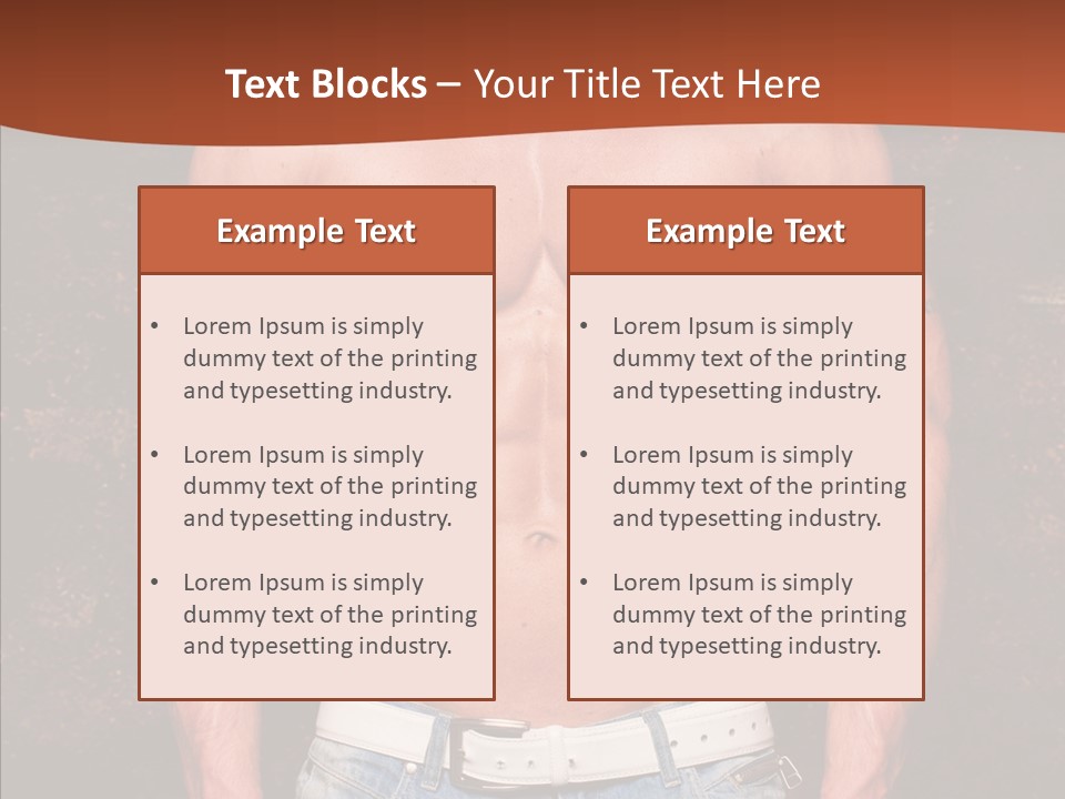 Airborne Boeing Technology PowerPoint Template