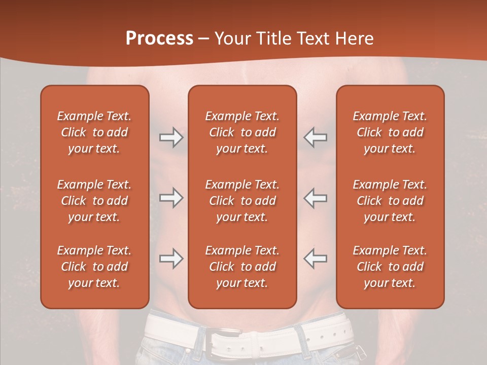 Airborne Boeing Technology PowerPoint Template