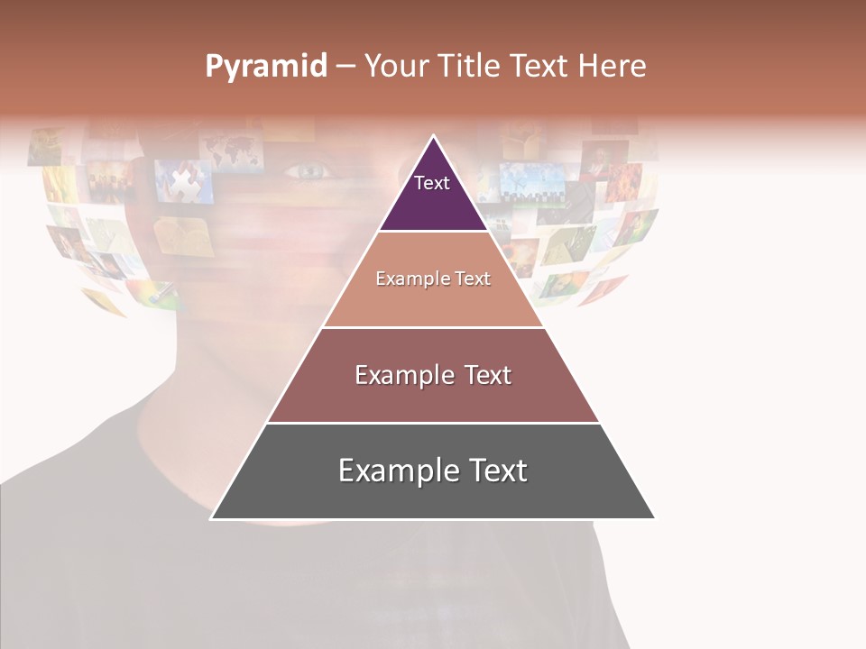 Gallery Person Screen PowerPoint Template