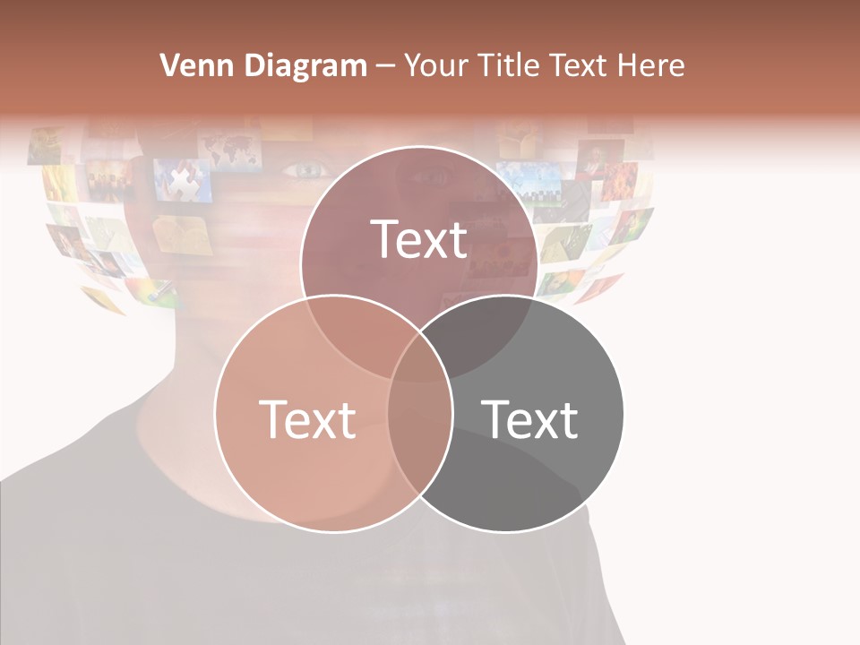 Gallery Person Screen PowerPoint Template