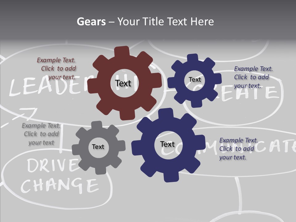 Motivate Expert Communicate PowerPoint Template