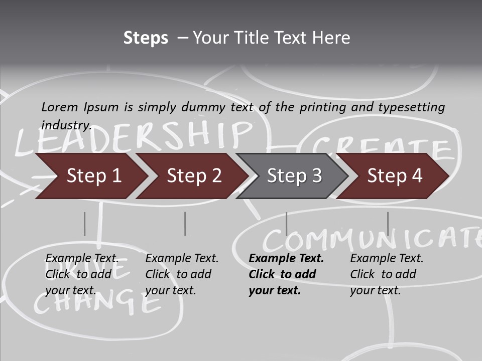 Motivate Expert Communicate PowerPoint Template