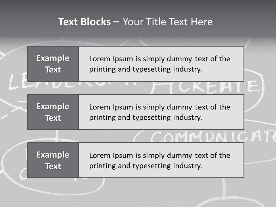 Motivate Expert Communicate PowerPoint Template