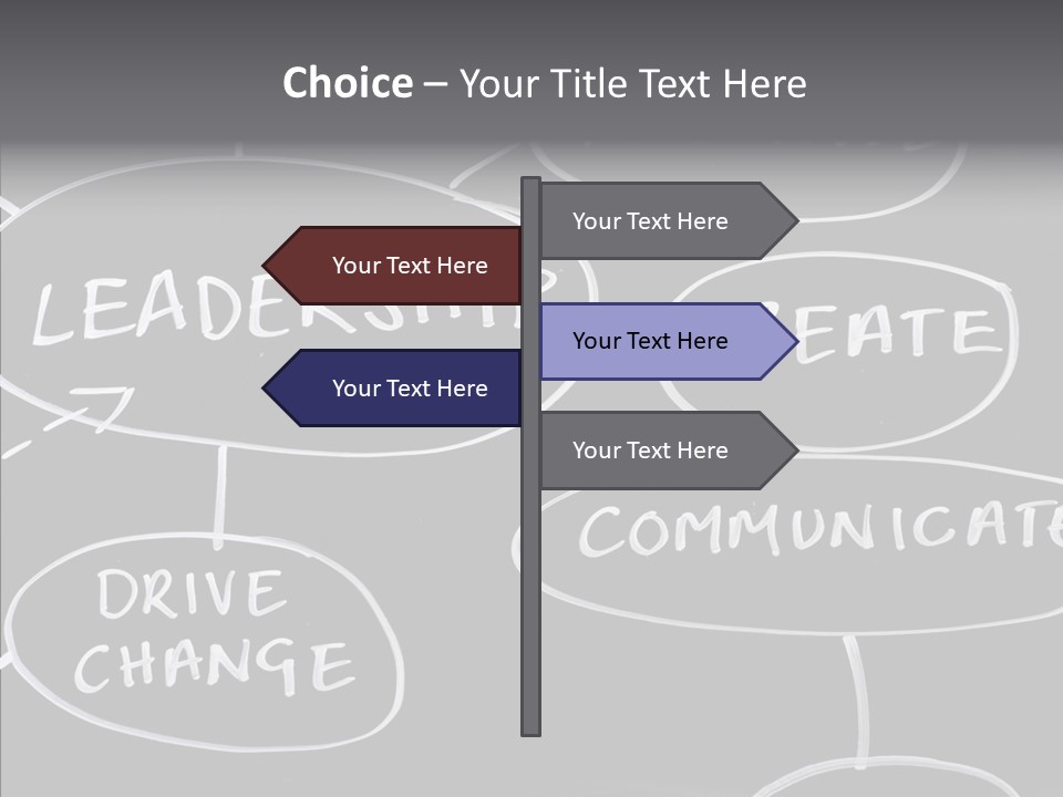 Motivate Expert Communicate PowerPoint Template