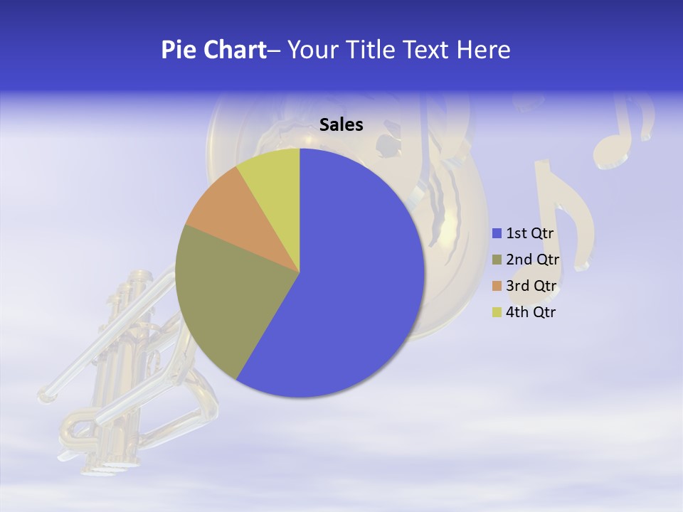 Blue Graphic Note PowerPoint Template