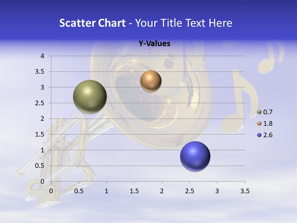 Blue Graphic Note PowerPoint Template