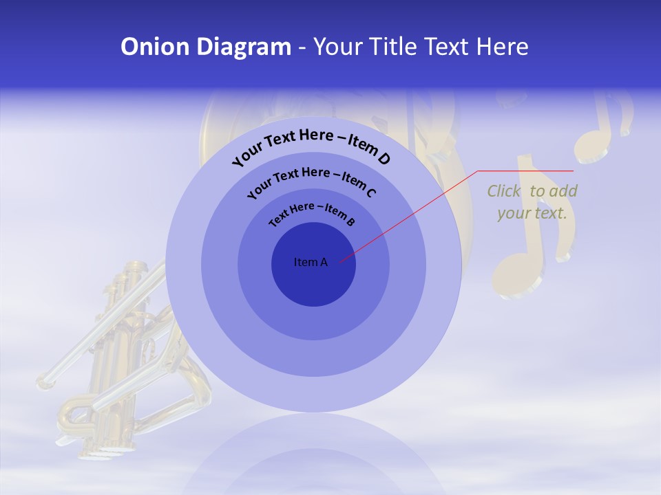 Blue Graphic Note PowerPoint Template