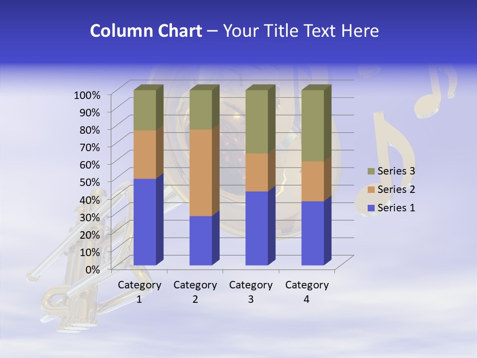 Blue Graphic Note PowerPoint Template