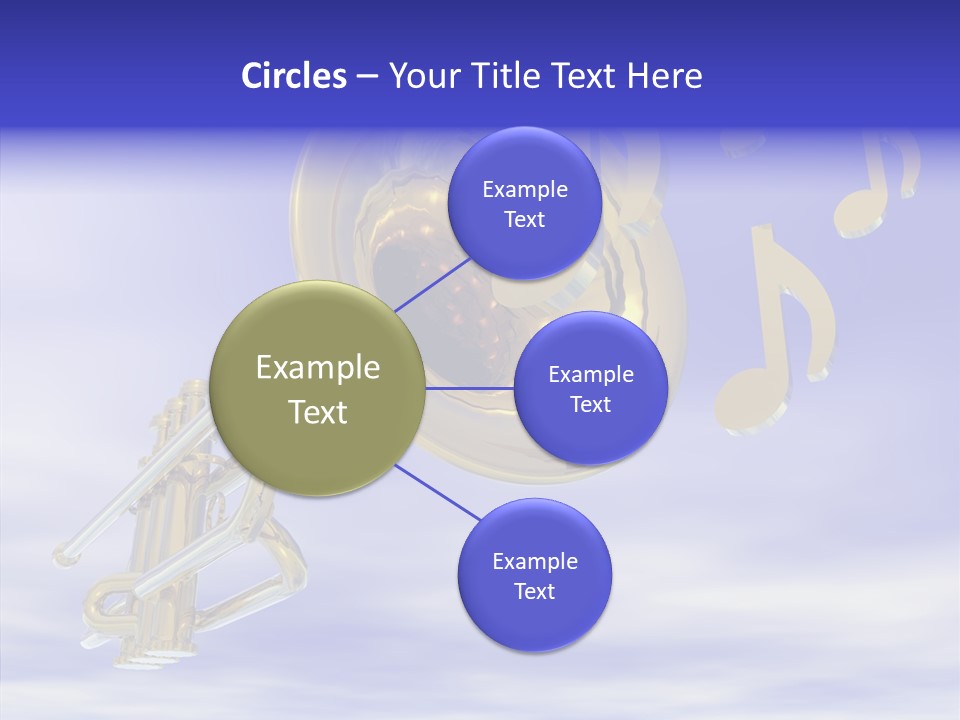 Blue Graphic Note PowerPoint Template