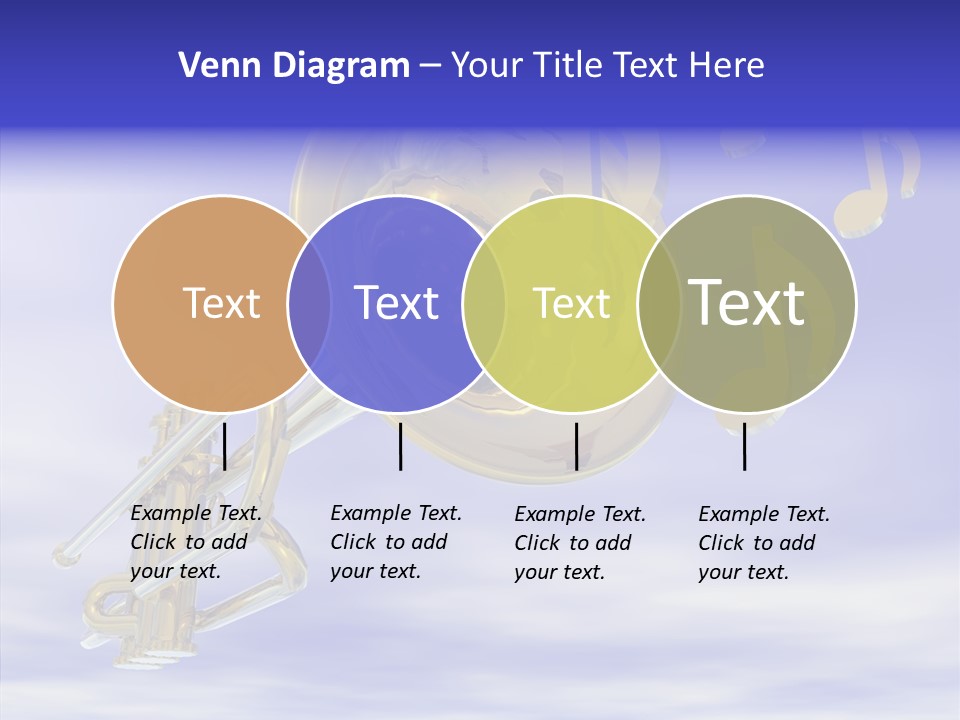 Blue Graphic Note PowerPoint Template