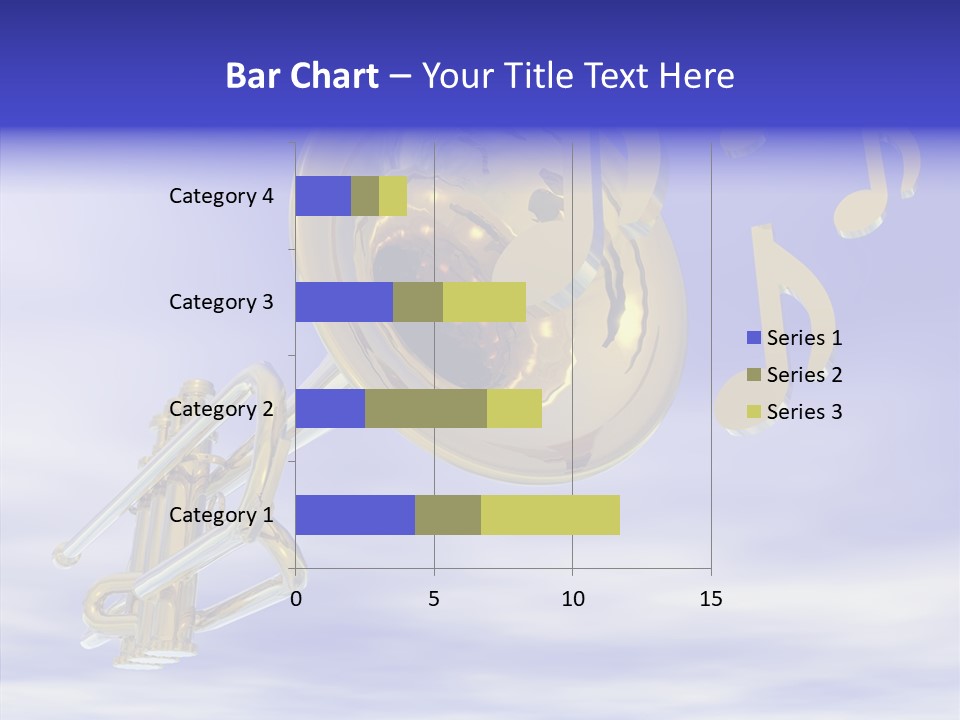 Blue Graphic Note PowerPoint Template