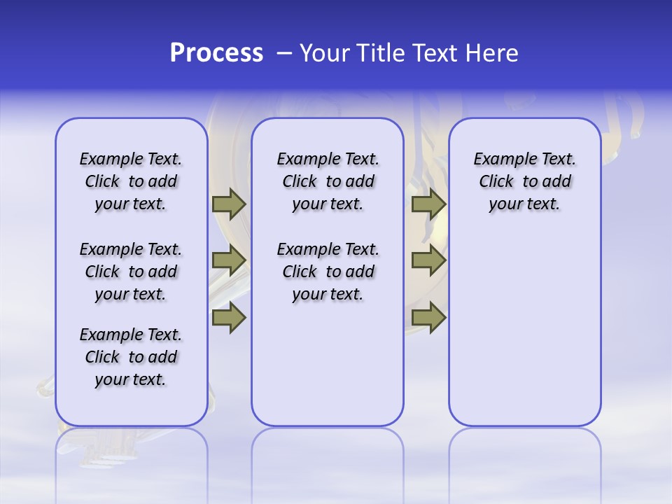 Blue Graphic Note PowerPoint Template