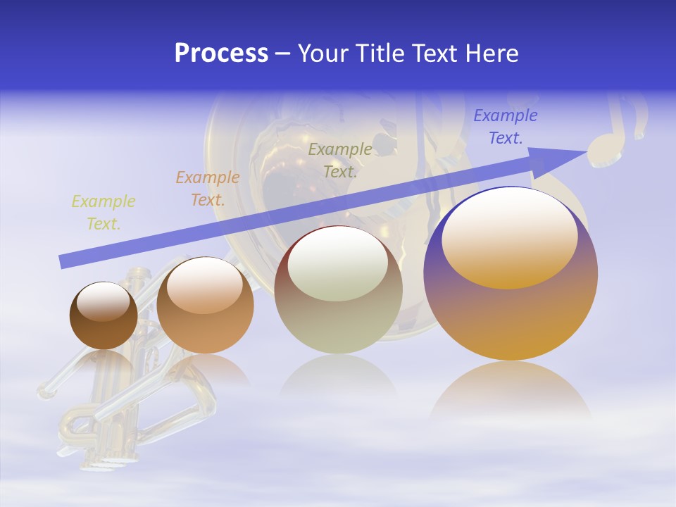 Blue Graphic Note PowerPoint Template