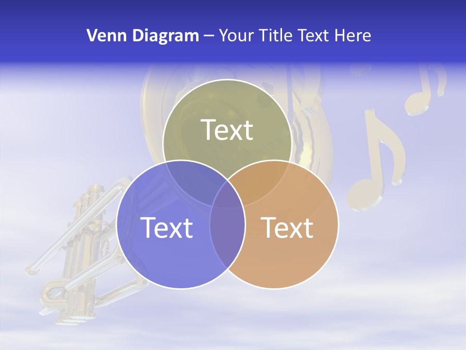 Blue Graphic Note PowerPoint Template