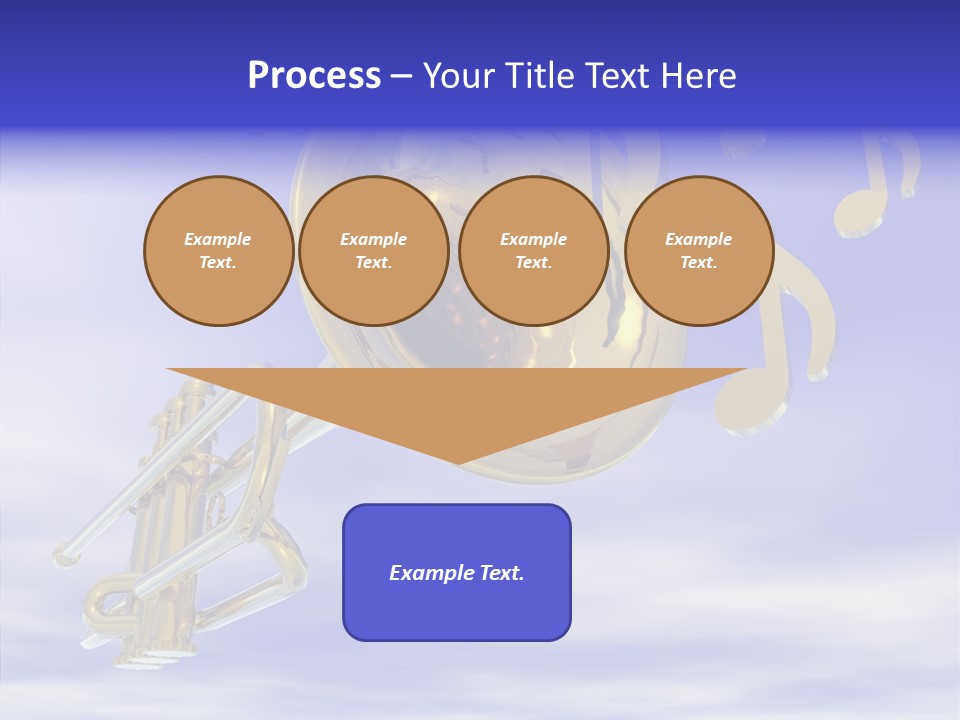 Blue Graphic Note PowerPoint Template