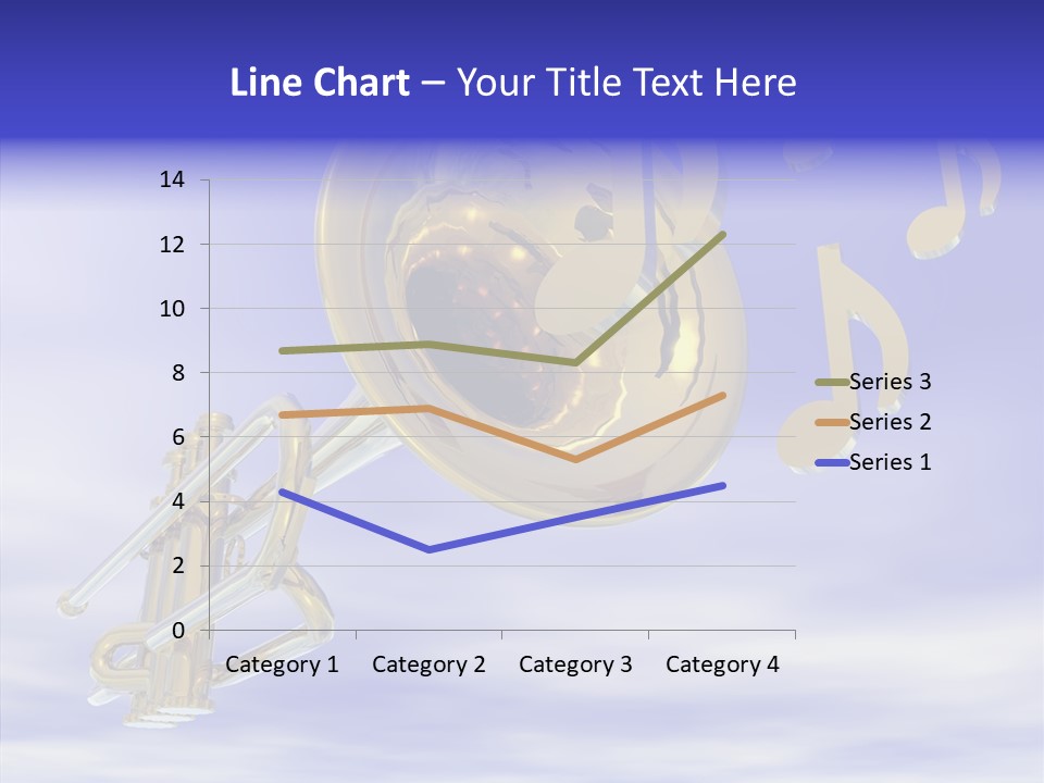 Blue Graphic Note PowerPoint Template
