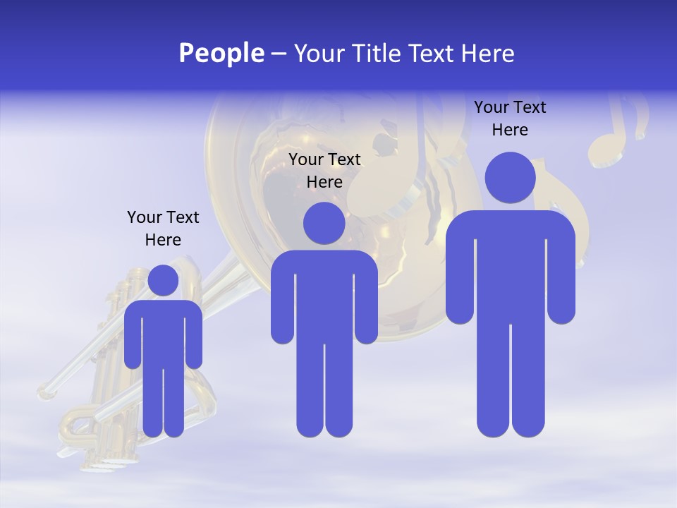 Blue Graphic Note PowerPoint Template