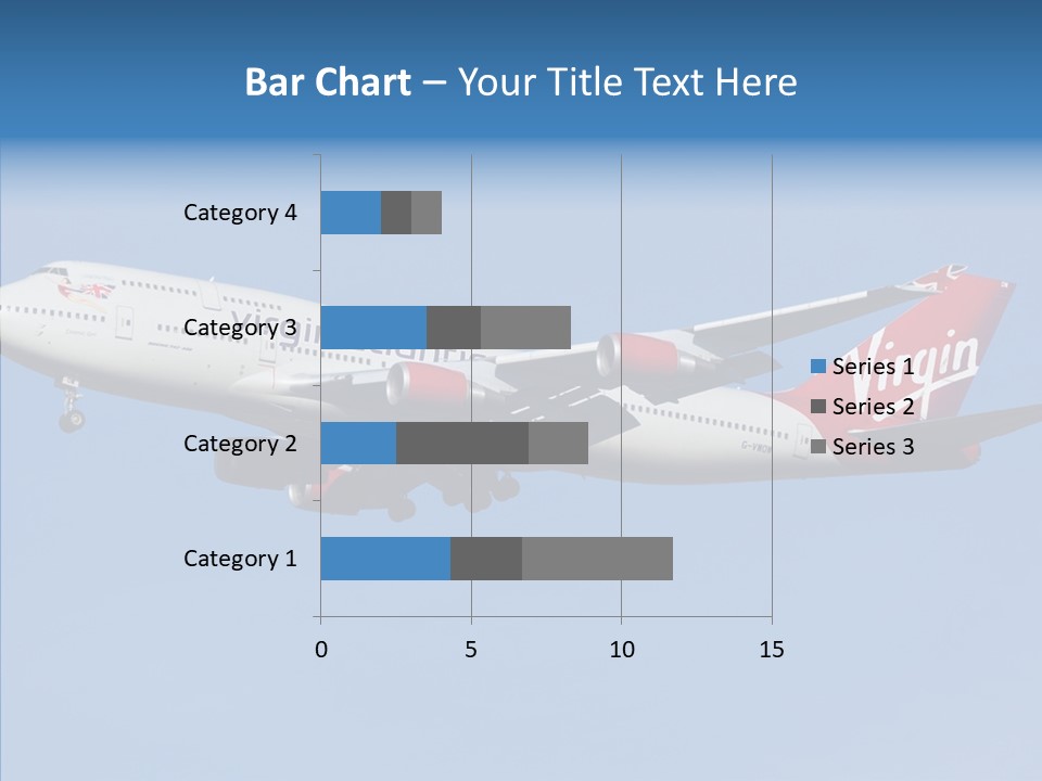 Airborne Boeing Technology PowerPoint Template
