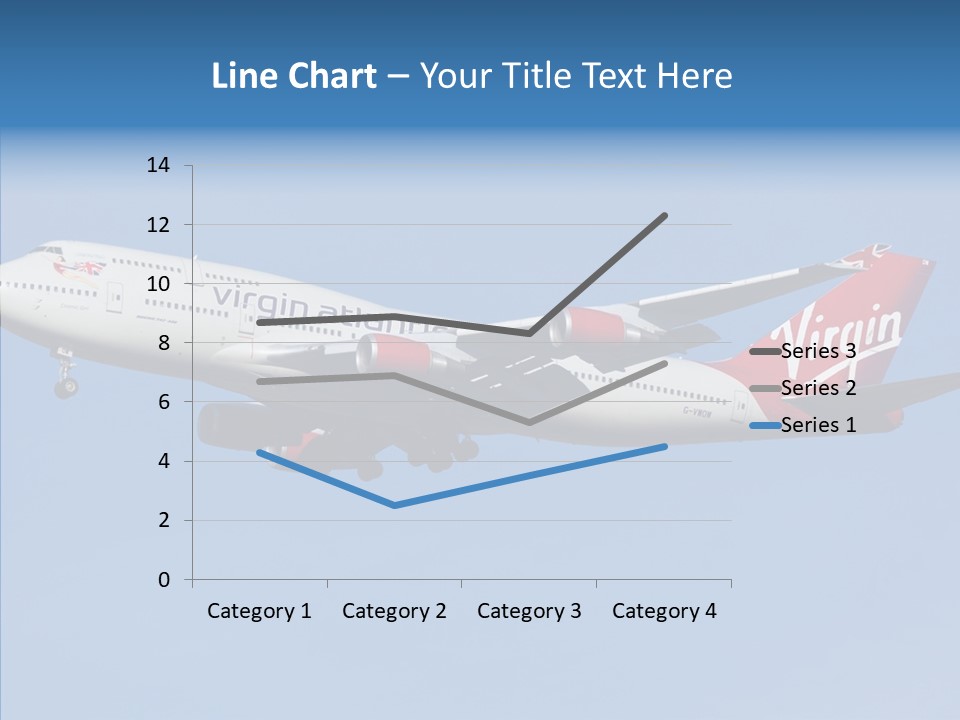 Airborne Boeing Technology PowerPoint Template