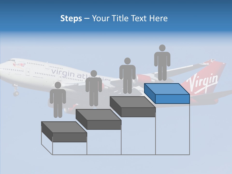Airborne Boeing Technology PowerPoint Template