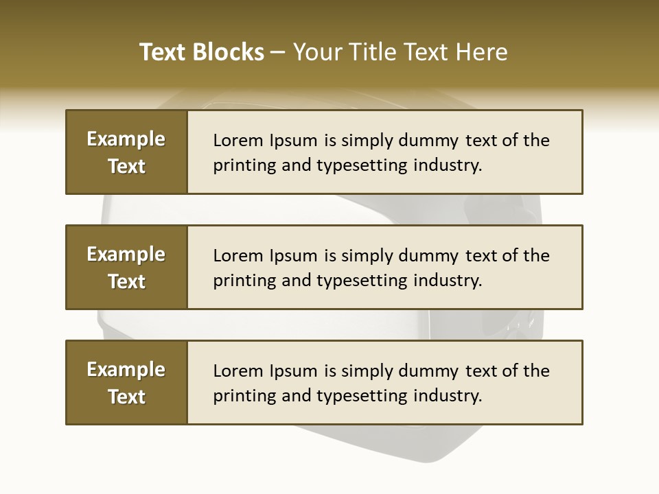 Isolated Metallic Kitchen PowerPoint Template