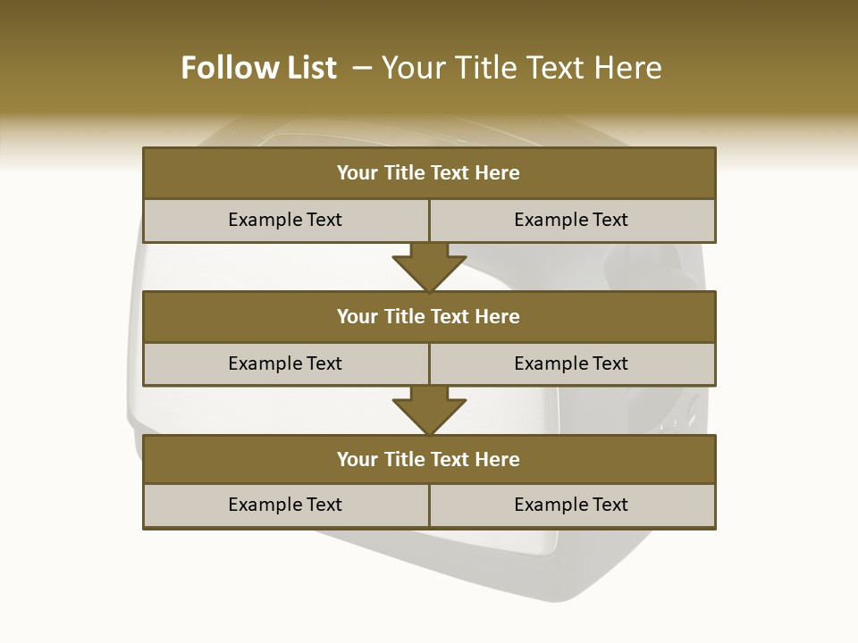 Isolated Metallic Kitchen PowerPoint Template