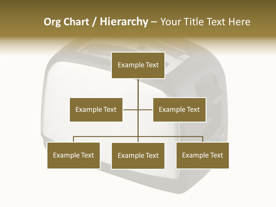 Isolated Metallic Kitchen PowerPoint Template