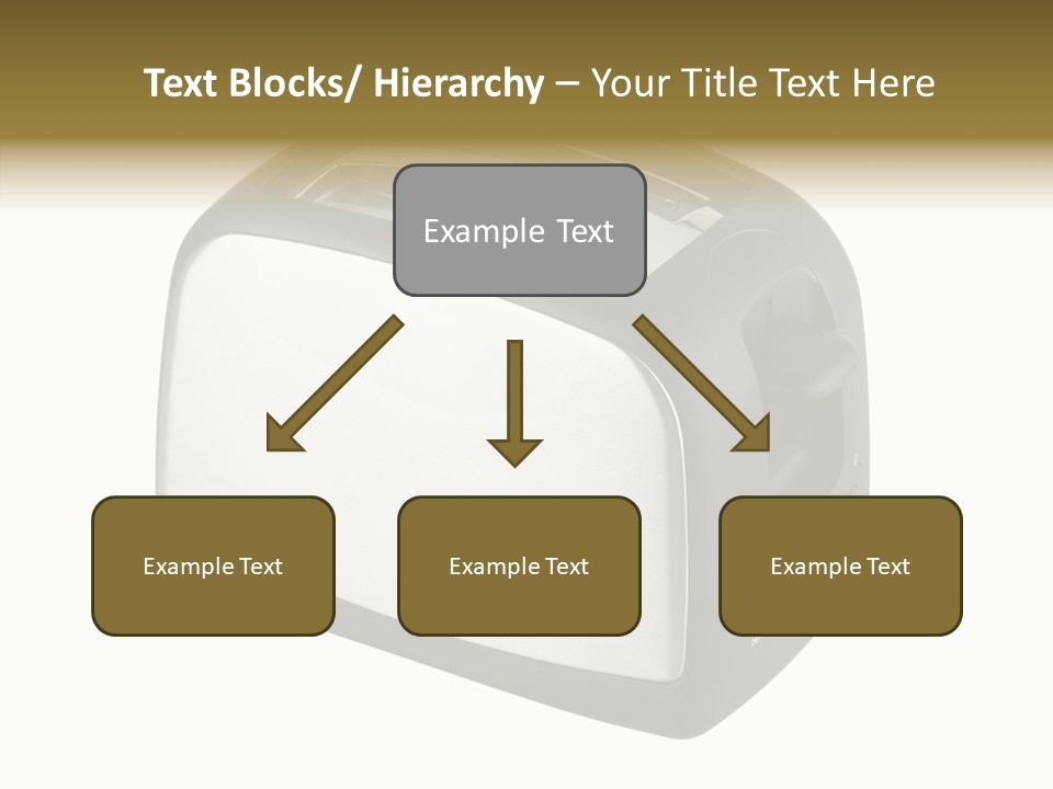 Isolated Metallic Kitchen PowerPoint Template