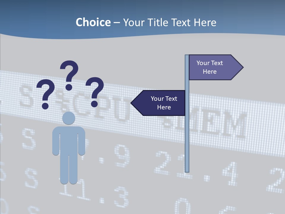 Load Commander Monitor PowerPoint Template