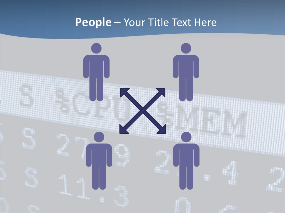 Load Commander Monitor PowerPoint Template
