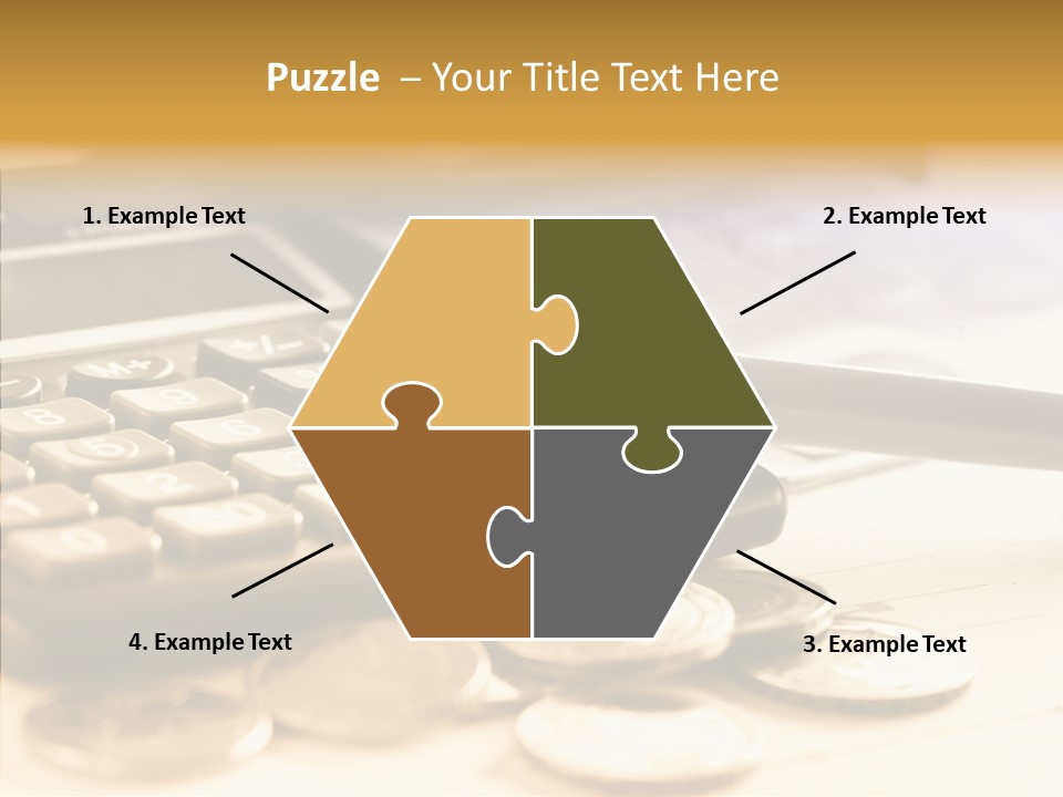 Tax Background Cash PowerPoint Template