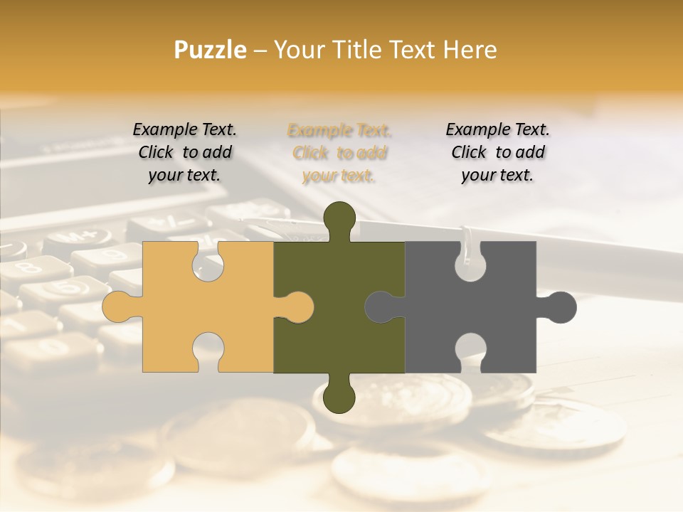 Tax Background Cash PowerPoint Template