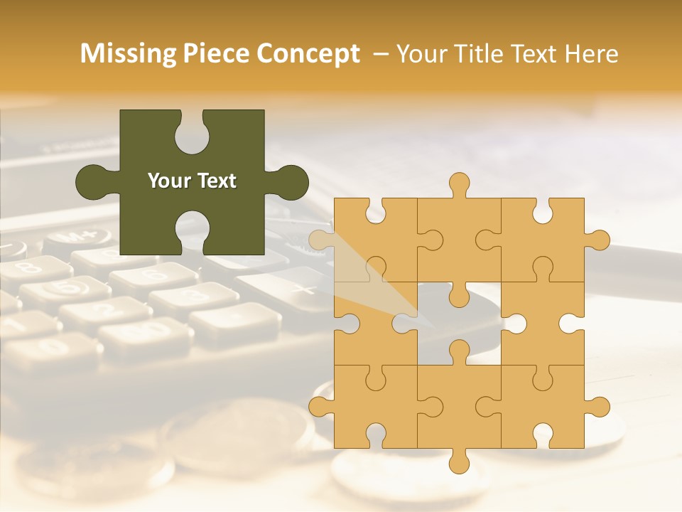 Tax Background Cash PowerPoint Template