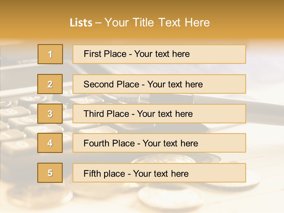 Tax Background Cash PowerPoint Template