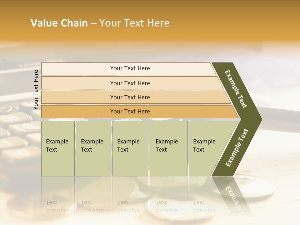 Tax Background Cash PowerPoint Template
