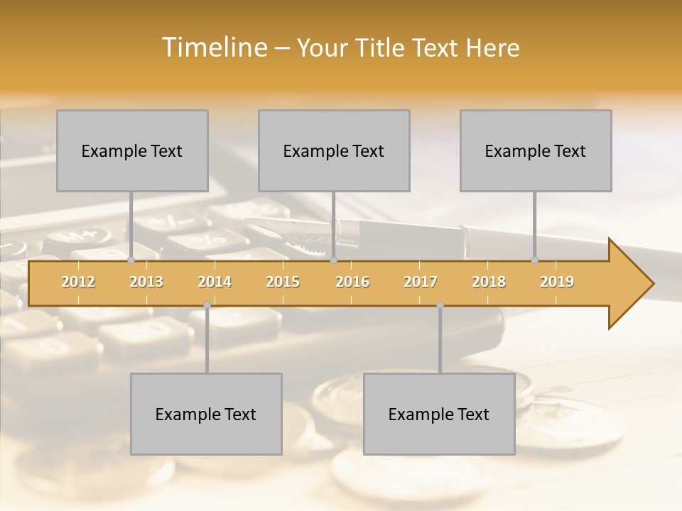 Tax Background Cash PowerPoint Template