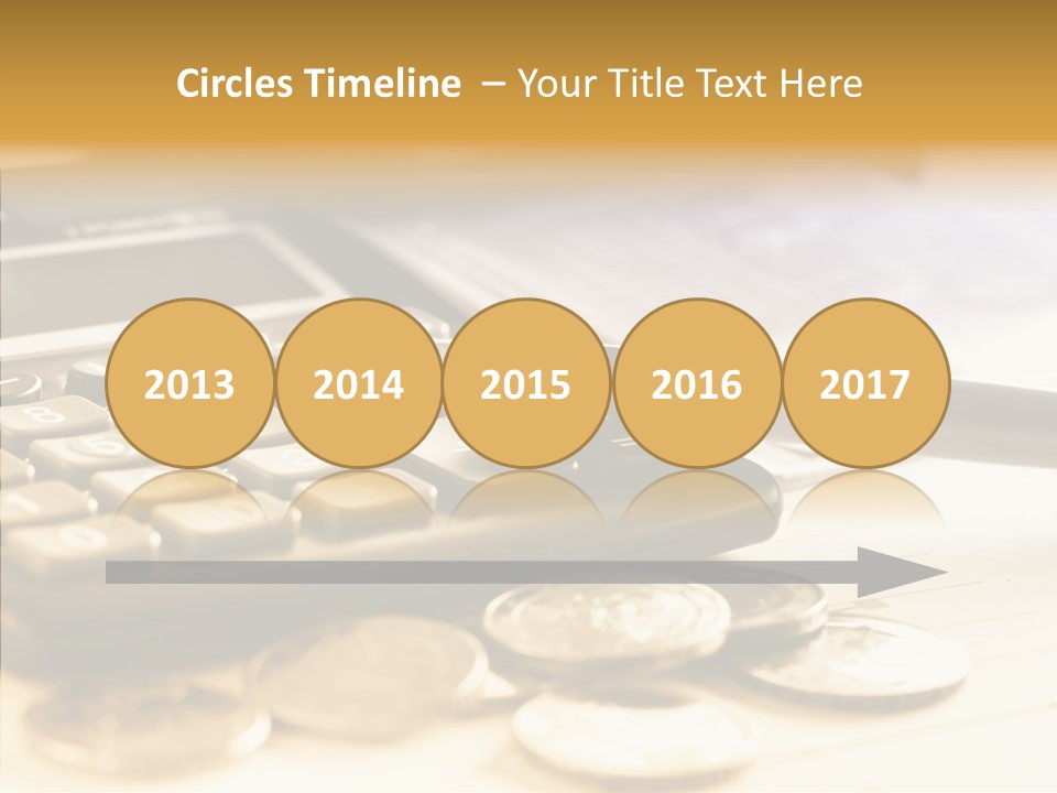 Tax Background Cash PowerPoint Template