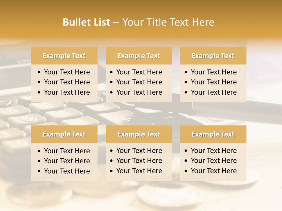 Tax Background Cash PowerPoint Template