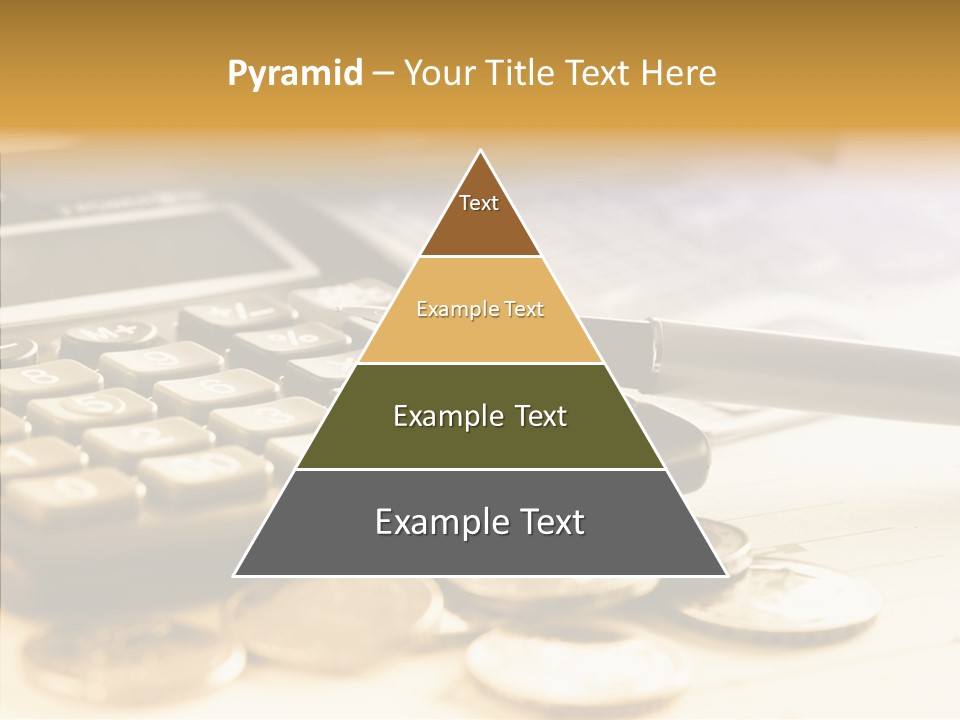 Tax Background Cash PowerPoint Template