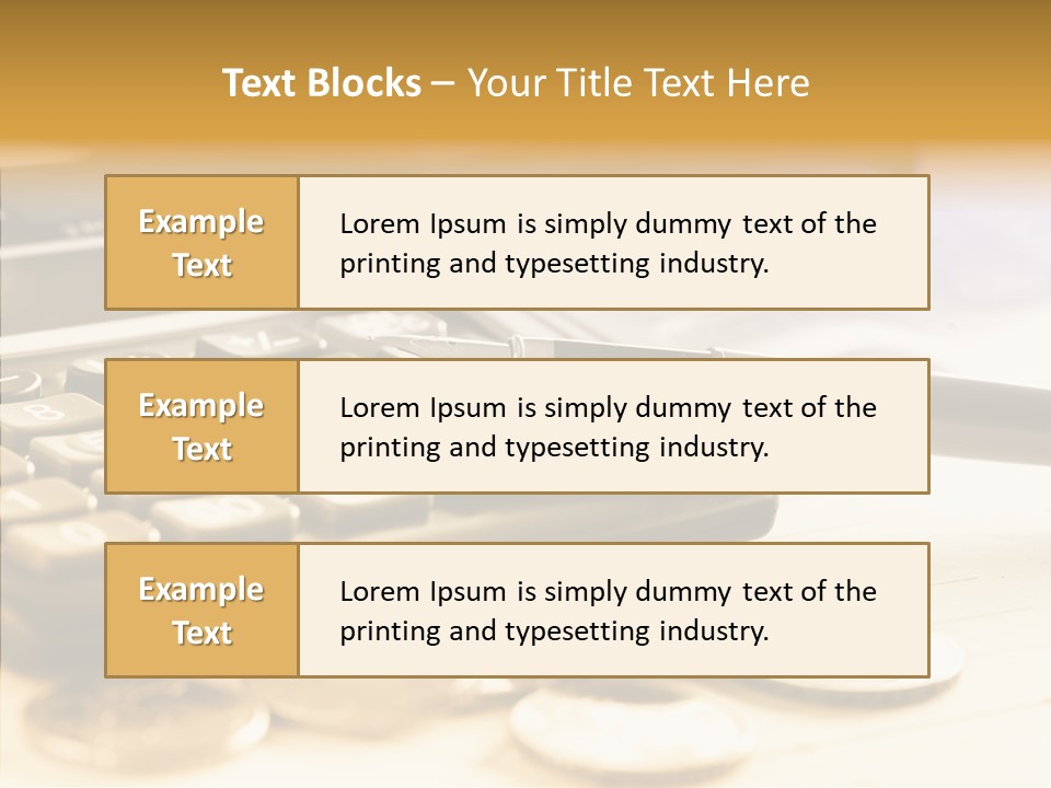 Tax Background Cash PowerPoint Template
