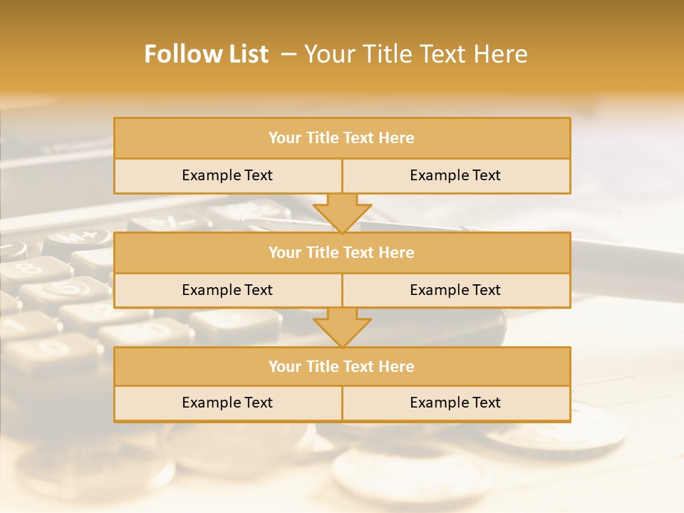 Tax Background Cash PowerPoint Template