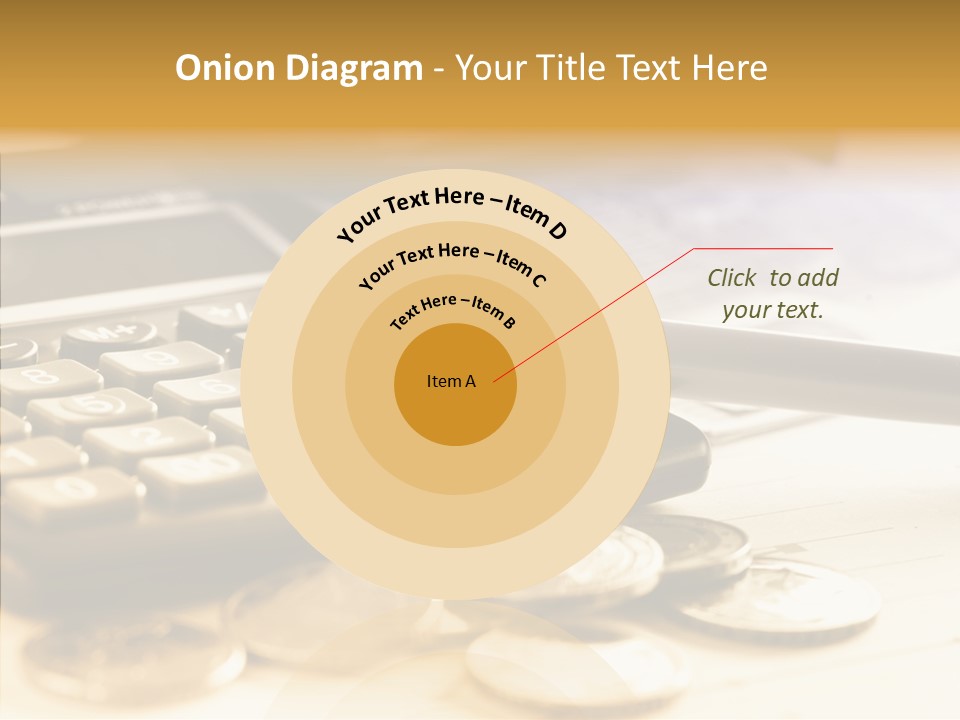 Tax Background Cash PowerPoint Template