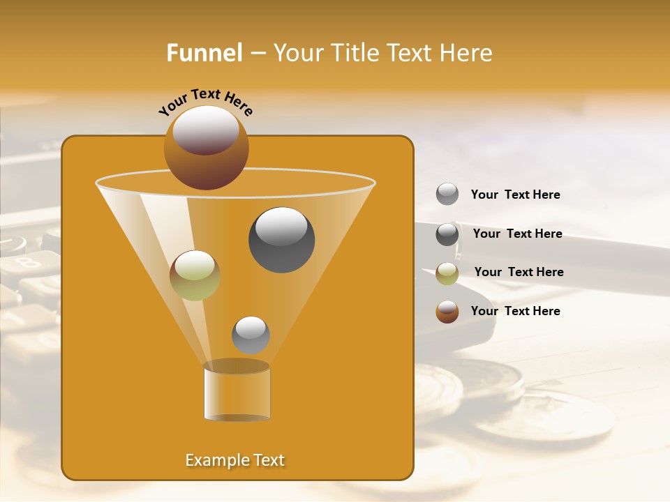 Tax Background Cash PowerPoint Template