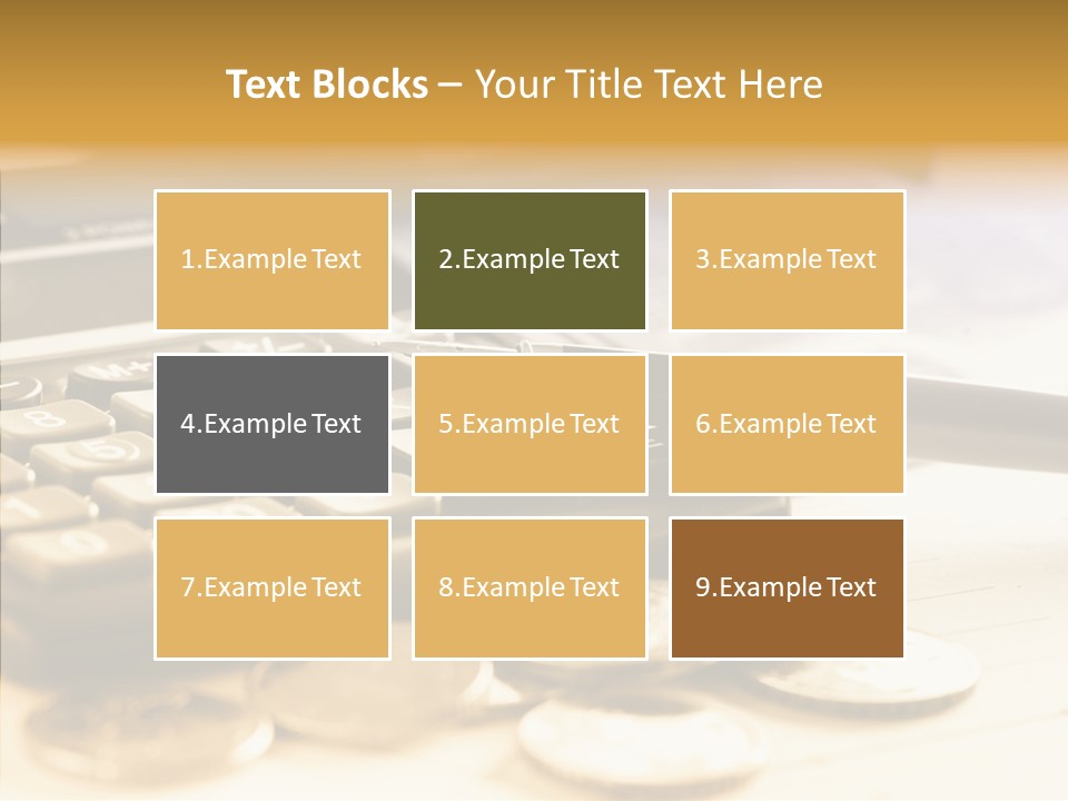 Tax Background Cash PowerPoint Template
