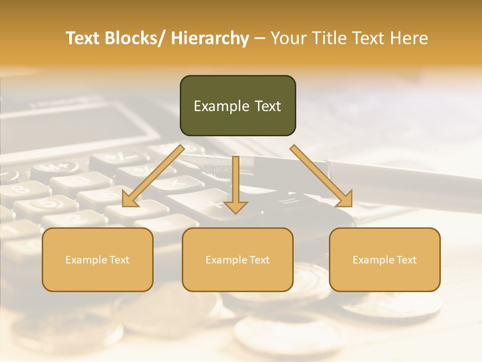 Tax Background Cash PowerPoint Template