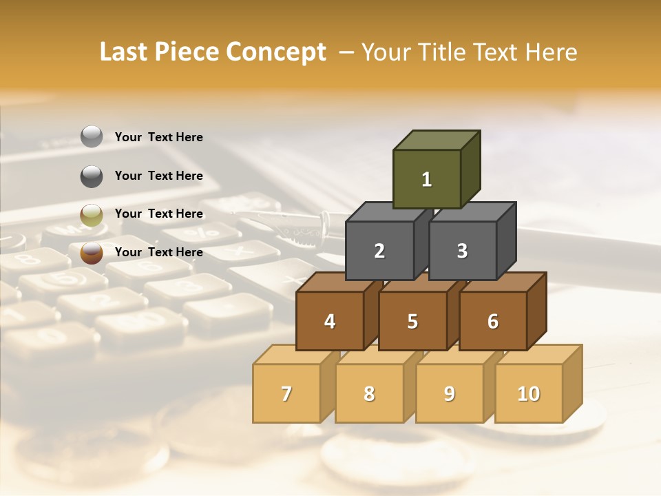Tax Background Cash PowerPoint Template
