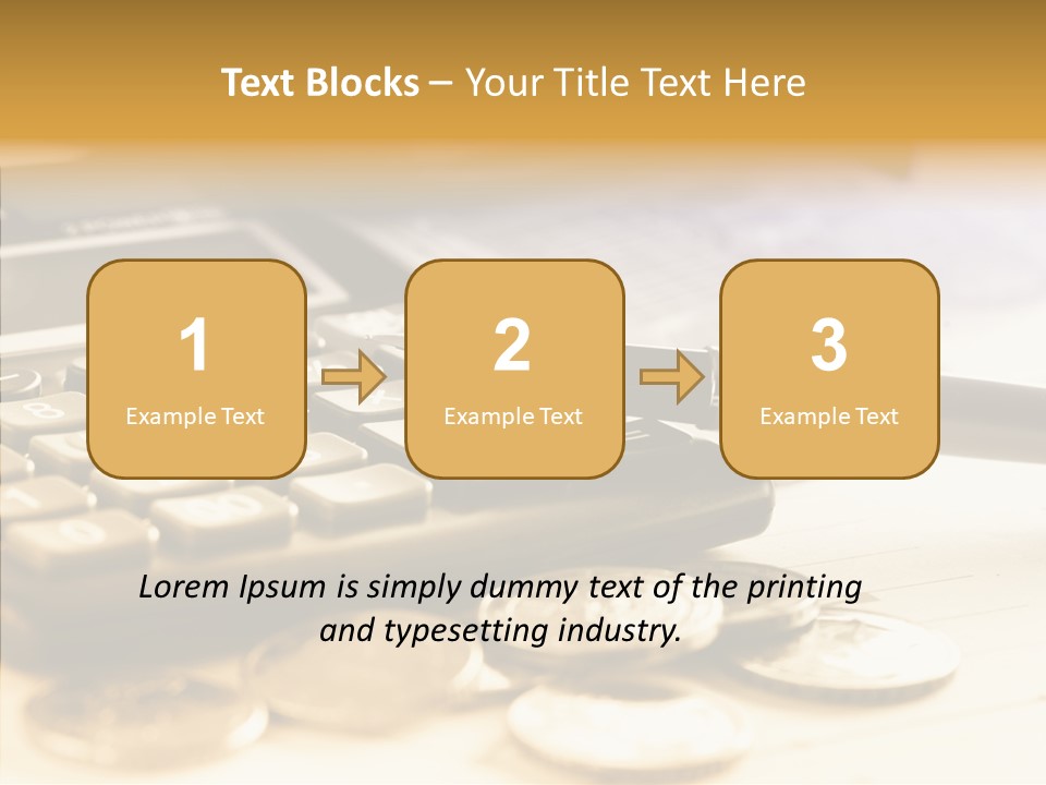 Tax Background Cash PowerPoint Template