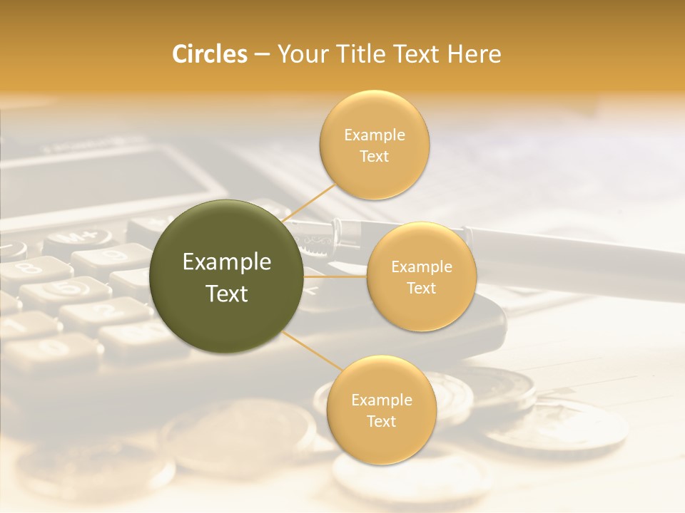 Tax Background Cash PowerPoint Template